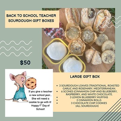 Back To School Teacher Box LARGE 