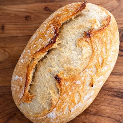 Plain Sourdough Bread