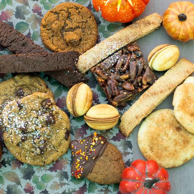 Thanksgiving Cookies Assorted Box Of 15