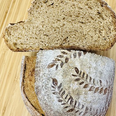 Organic Country Blend Sourdough Loaf – 50% Fresh-Milled