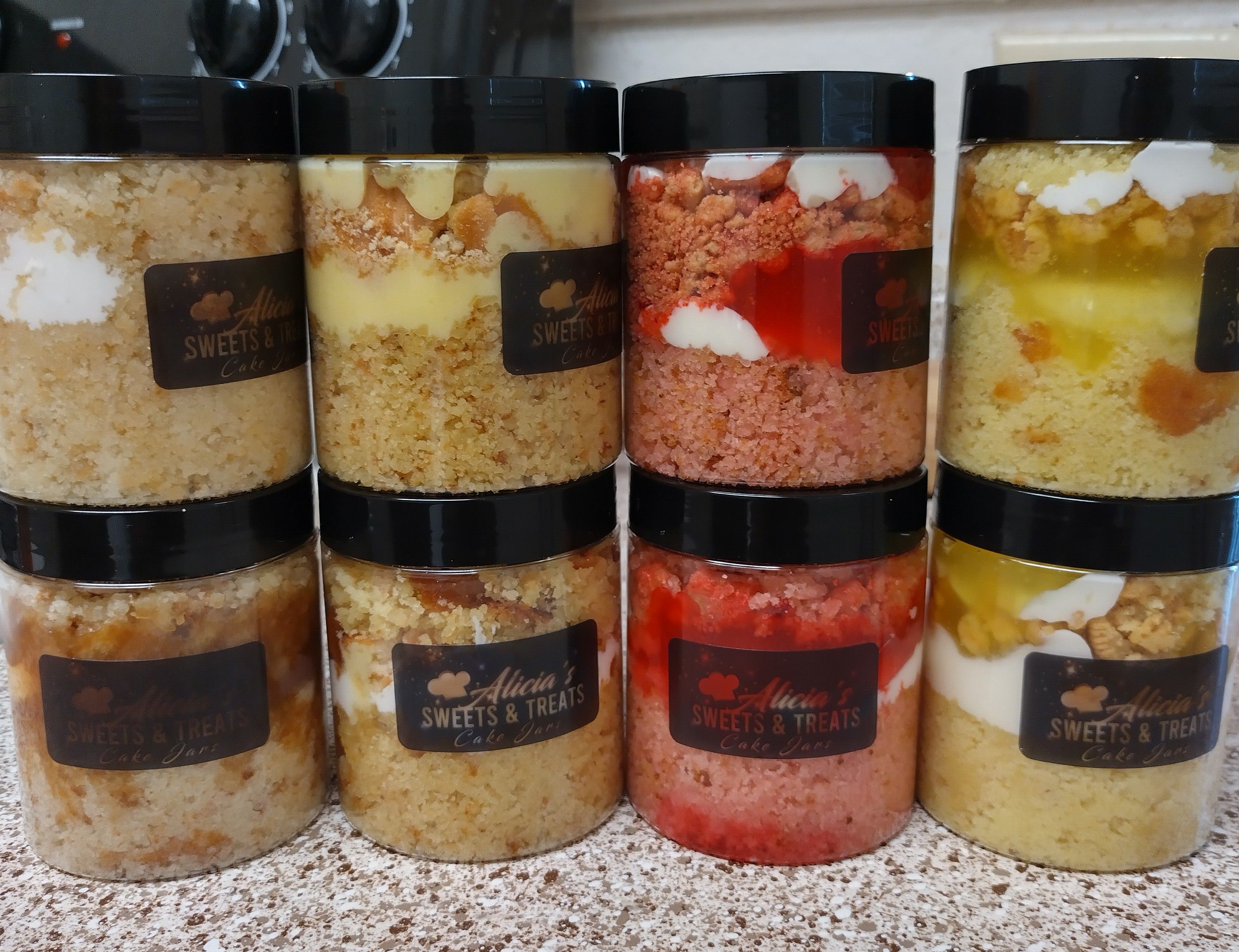 Cake Jars (4)