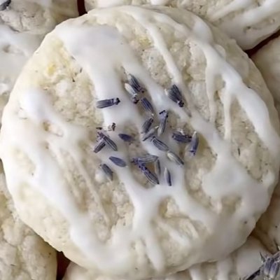 lavender lemon cookie