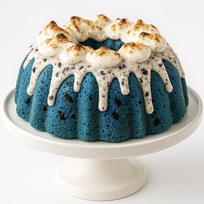 Cookie Monster Poundcake
