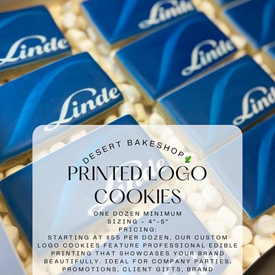 Printed Logo Cookies 