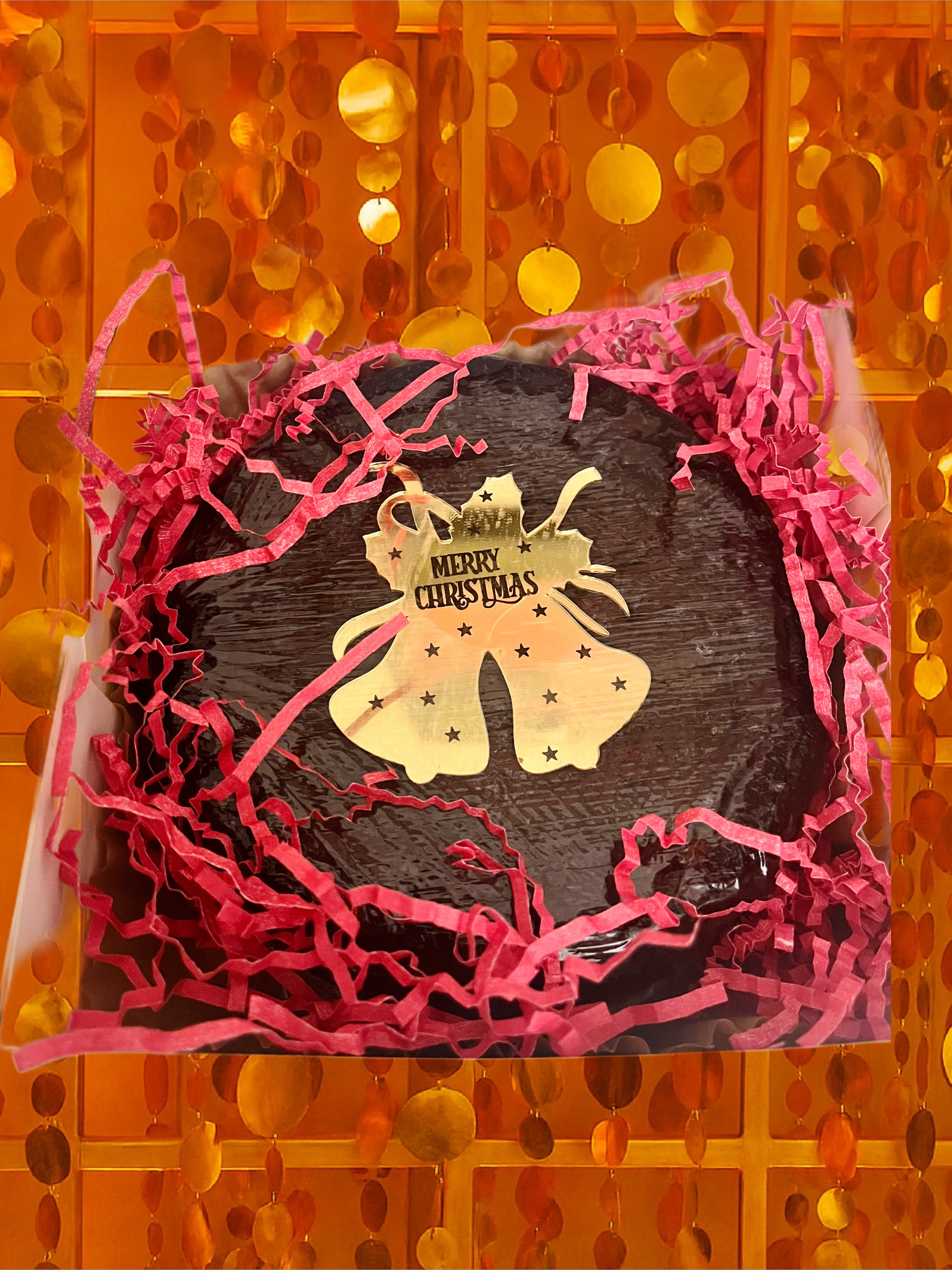 Black Fruit Cake 6”