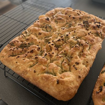 Garlic & Rosemary Focaccia Pack Of 4