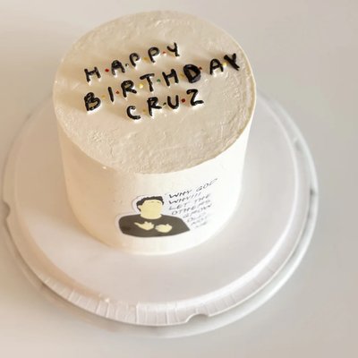 Friends Theme Cake 