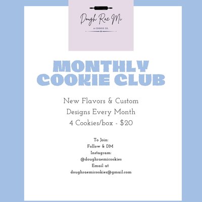 Cookie Of The Month 