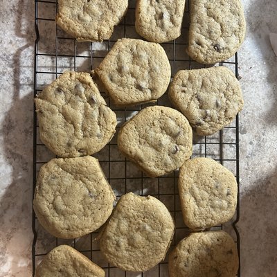 Chocolate Chip Sourdough Cookies