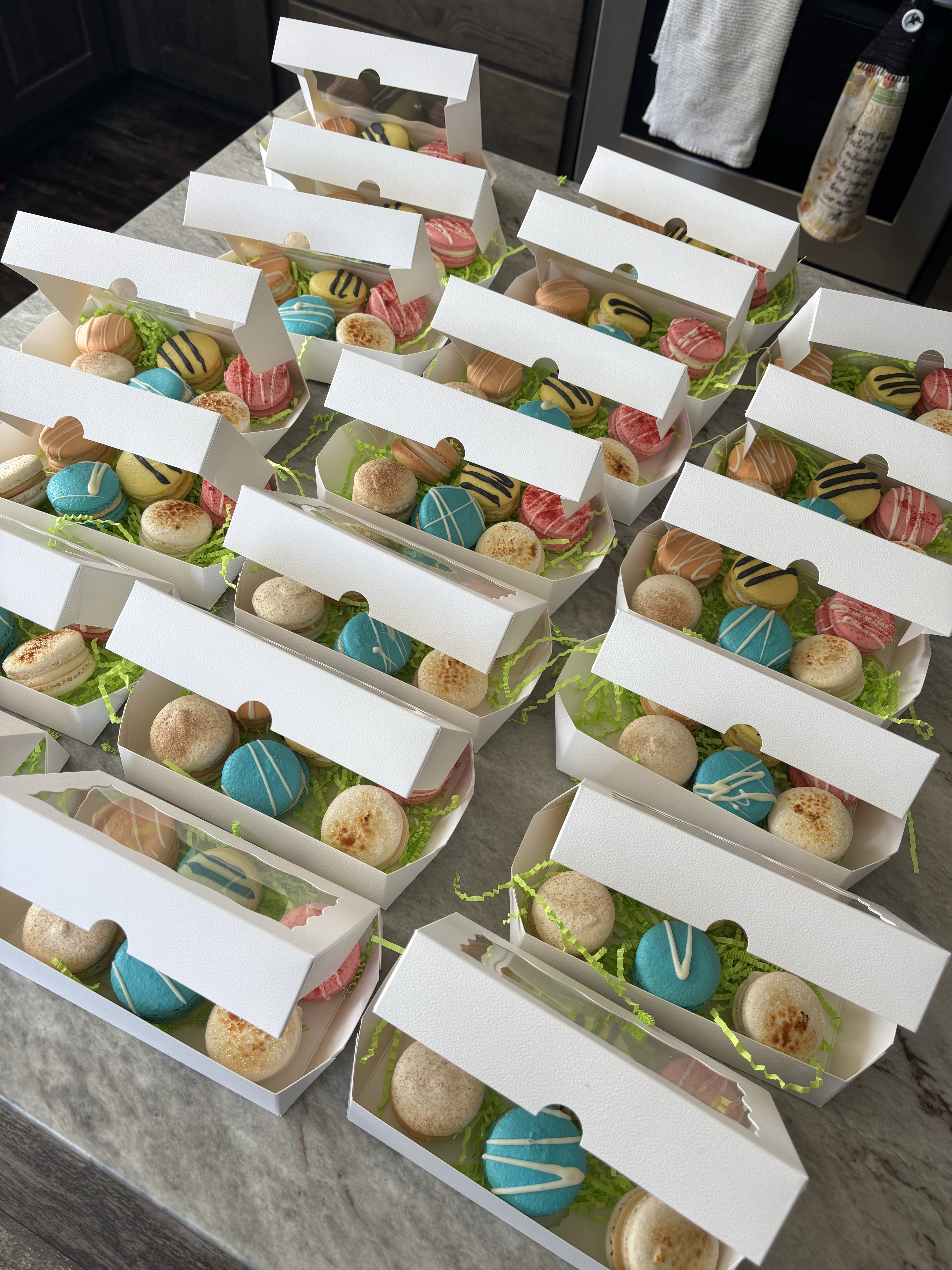 Custom macaron Order