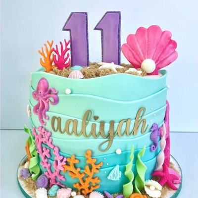 MEDIUM One Tier Cake