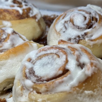 Half Dozen (6) Cinnamon Rolls