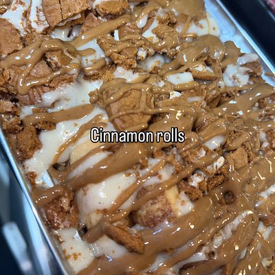 Biscoff Cinnamon rolls 
