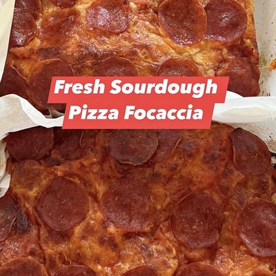 Sourdough Pizza Focaccia