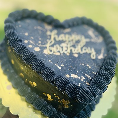 Single Layer Heart Cake Sale