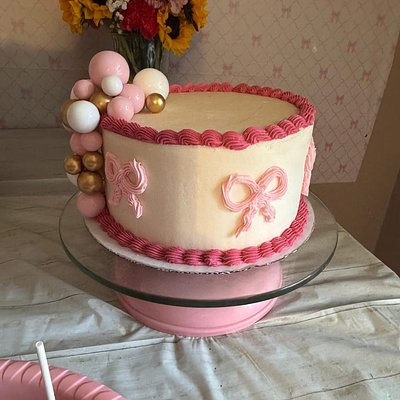 8” Round Cake 