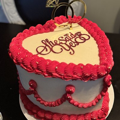 12” Luxe Heart Confection