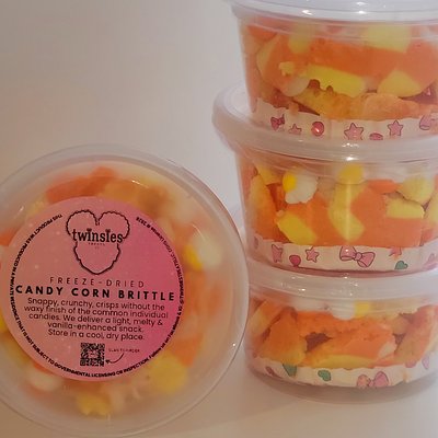 Candy Corn Brittle 