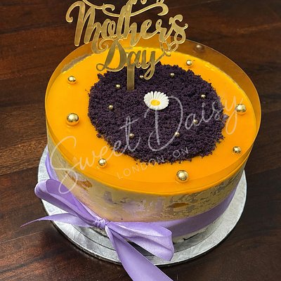 Ube Mango Cheesecake