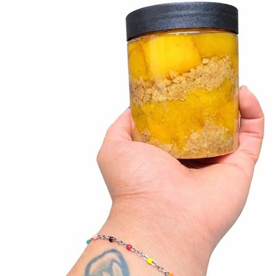Not Yo Granny’s Peach Cobbler