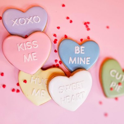 Conversation Heart 1/2 Dozen Set 
