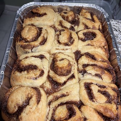 Sourdough Brioche Cinnamon Rolls - 1/2 Dozen