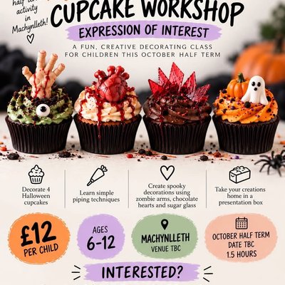 Morning Session- Halloween Cupcake Workshop