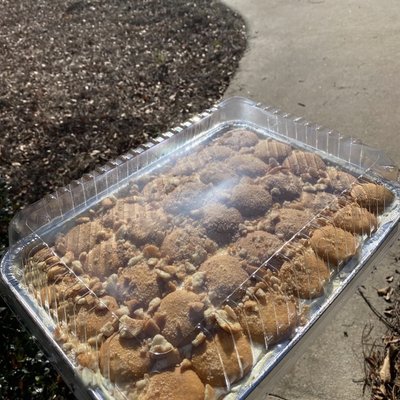 Full Pan Of Banana Pudding 🍌🍯