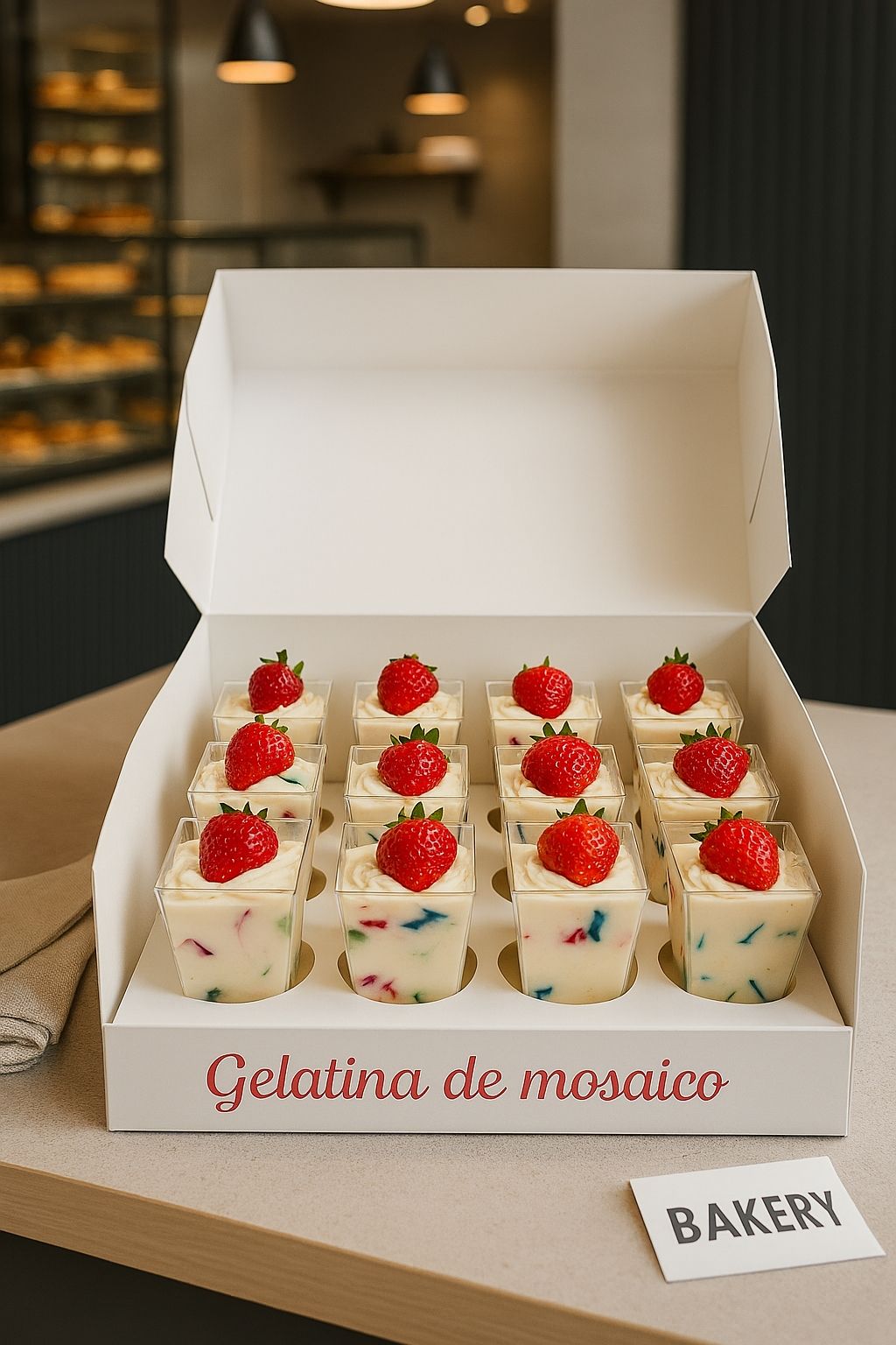 Mini Fruit Gelatin Cups