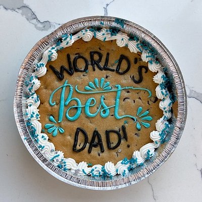 Fathers Day Cookie Cake 
