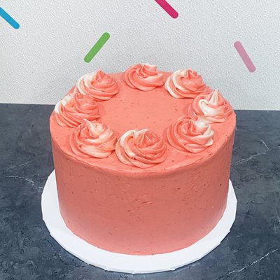 Strawberry Cake 8 Inch