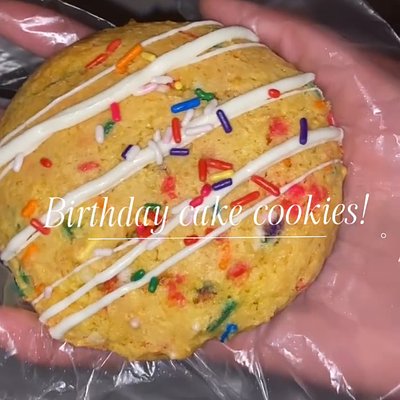 Birthday Cake Cookie