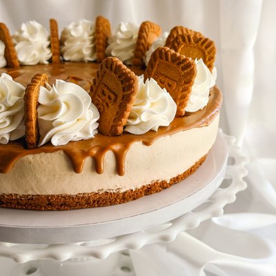 Cookie Butter Cheesecake Slice