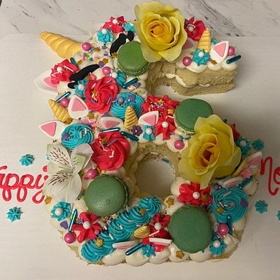 Number Cake #0,2-9 (each)