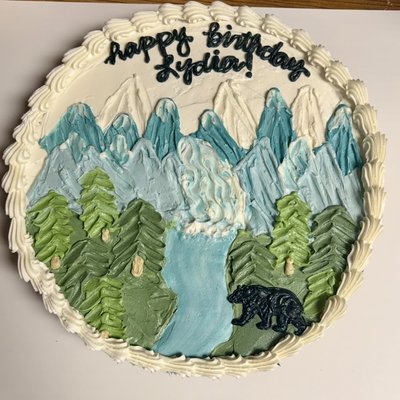 12 Inch Cookie Cake - Round