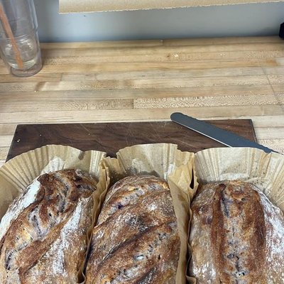 Blueberry Lemon White Chocolate Sourdough Loaf "Purple Loaf"