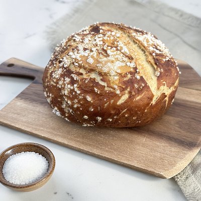 Sourdough Pretzel Loaf 