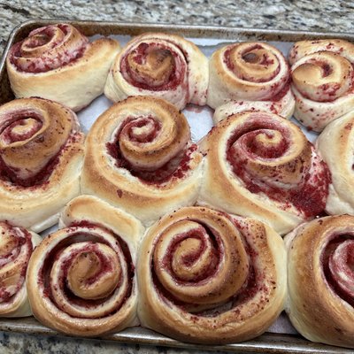 Cranberry Orange Sweet Rolls 
