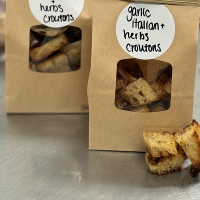 Garlic Italian & Herb Croutons
