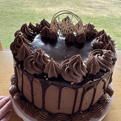 Death By Chocolate Ganache Cake 