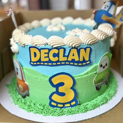 8 Inch 3 Layer ( 18-20 Servings)