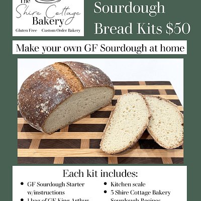 Gluten Free Sourdough Bread Kit Preorder Only 