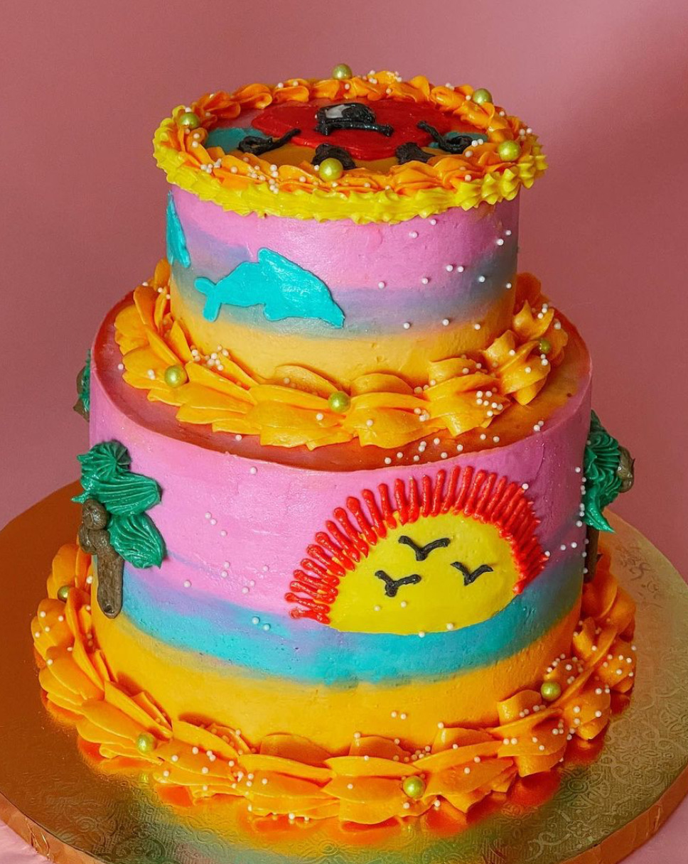 baby tier cake