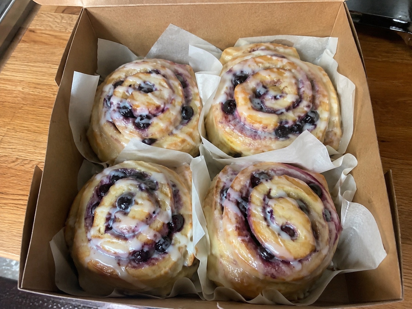 Blueberry Lemon Sweet Rolls