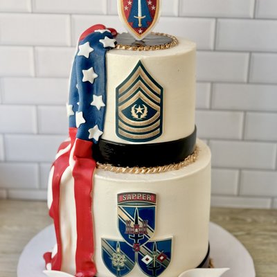 Tiered Cake 5in & 7in 