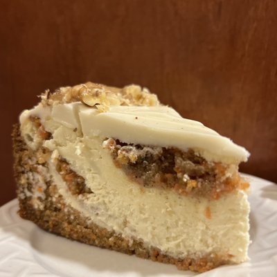 Carrot Cake Cheesecake Slices 