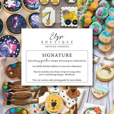 Signature Custom Cookies 