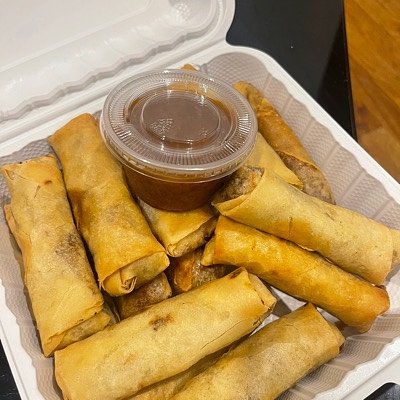 Blessed Beef/Shrimp Egg roll ~ Neems/ 12 pieces 