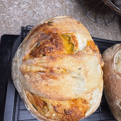 Full Jalapeño & Cheddar Sourdough Loaf