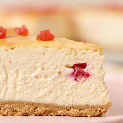 Velvet Cherry Cheesecake